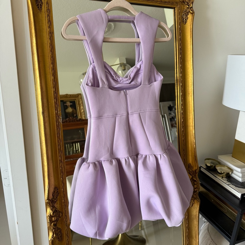 ASOS Lilac Mini Dress - Picture 6 of 7
